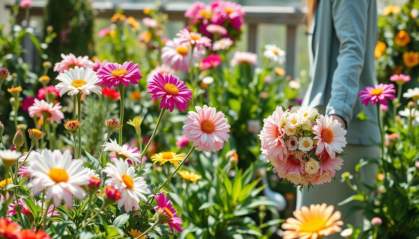 Seasonal flower arrangements